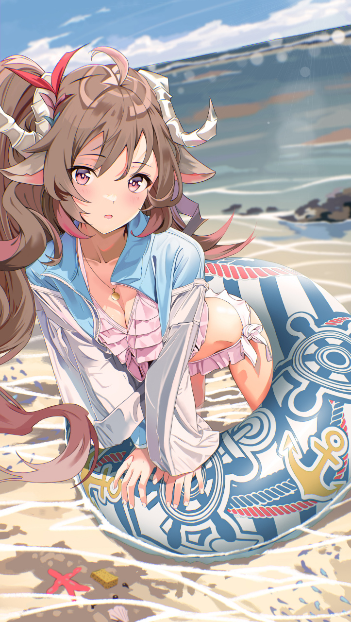 艾雅法拉泳装 画师:八伝