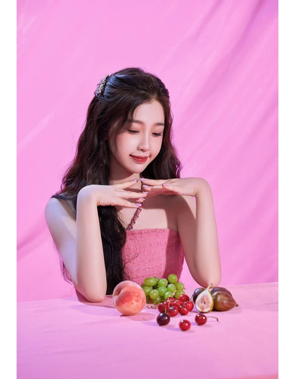 好好看看|||每次都好喜欢欣欣子的妆容   粉色又清爽!