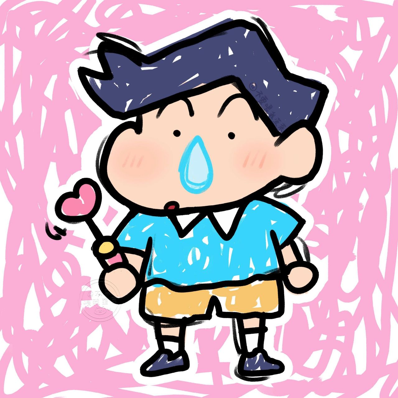 春日部防卫队全员呆化可爱头像