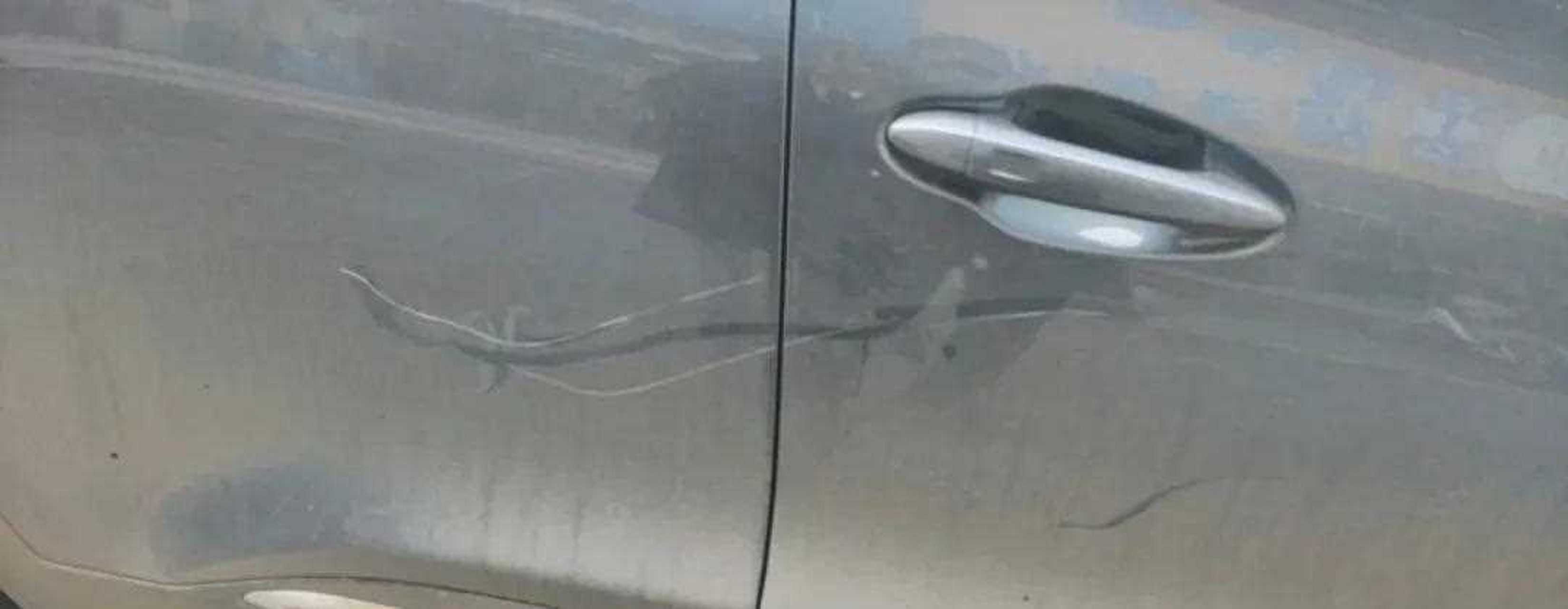 网友:"车停在路边被熊孩子骑共享单车给刮了,她妈妈来了只愿意给300