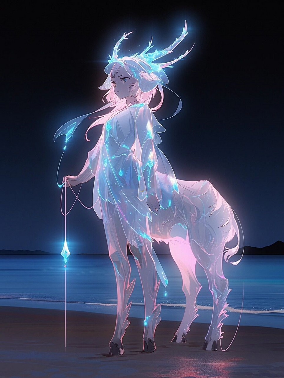 璀璨星空下的摩羯座唯美的壁纸诠释神秘魅力  摩羯座:他们是那种会在