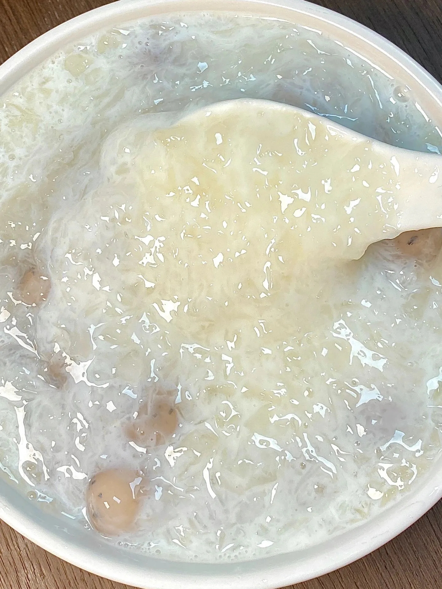 还有芝麻的香味 都是有营养的食材奶香绵糯贼好吃