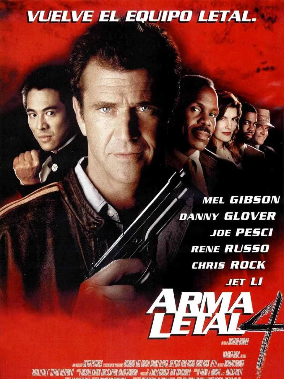 为了打入市场,他摒弃了之前电影中正义大侠形象,在《致命武器4》里演