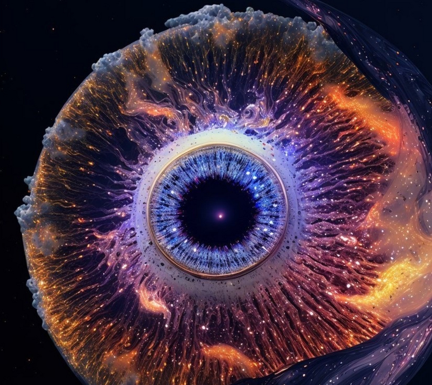 这些宇宙之眼的灵感就来源于宇宙中的行星状星云,也就是太阳这种黄