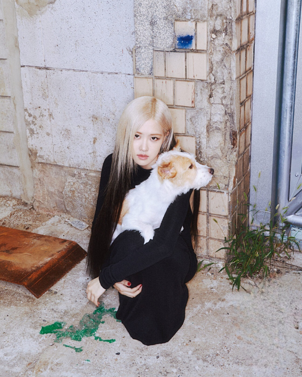 冷艳迷人的圣罗兰女郎～ros07朴彩英 最新画报,为《w》韩版杂志拍摄