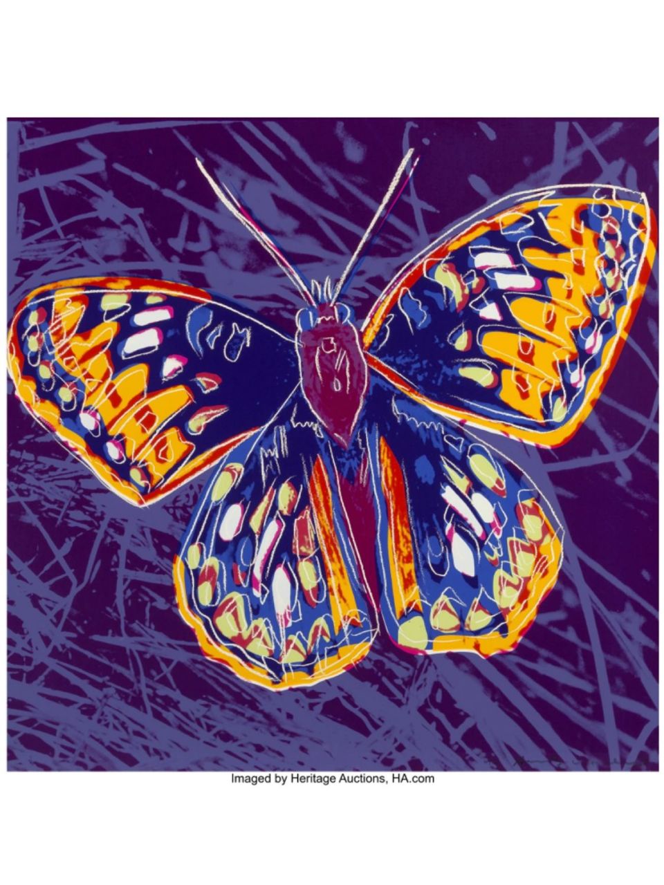 安迪沃霍尔 濒危动物=拍场硬通货 安迪沃霍尔的丝网版画,主题是濒危