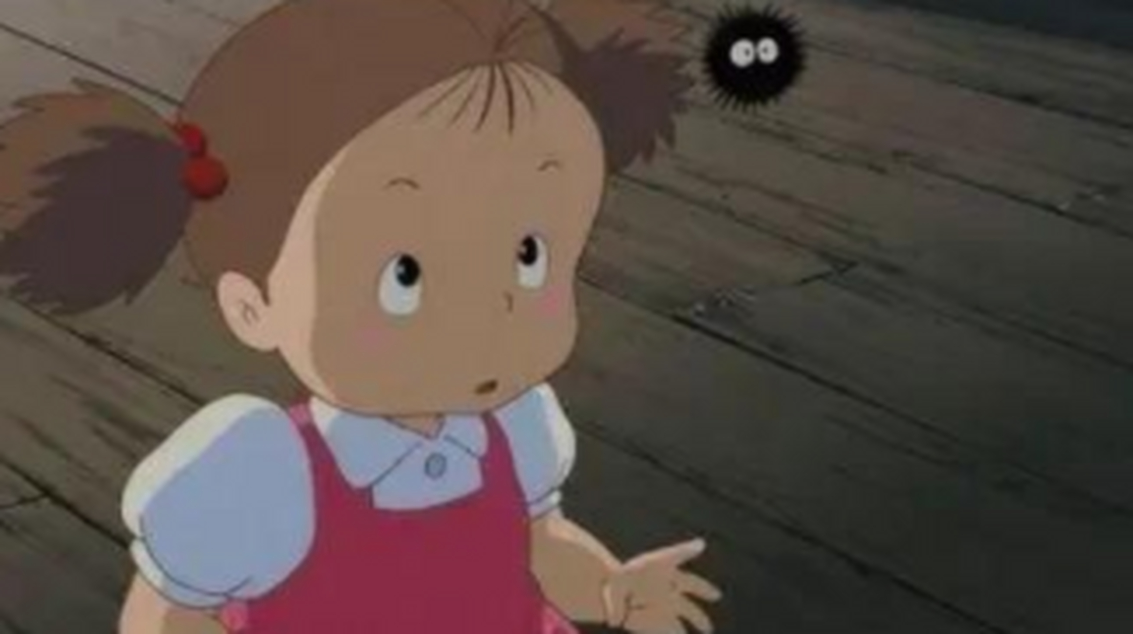 灰尘精灵,在宫崎骏经典之作《龙猫》中,第一次把一个布满灰尘的破旧的