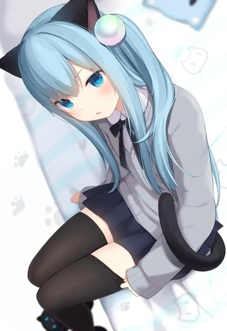 p站画师甘城的猫羽雫:找细节#p站画师# #甘城なつき