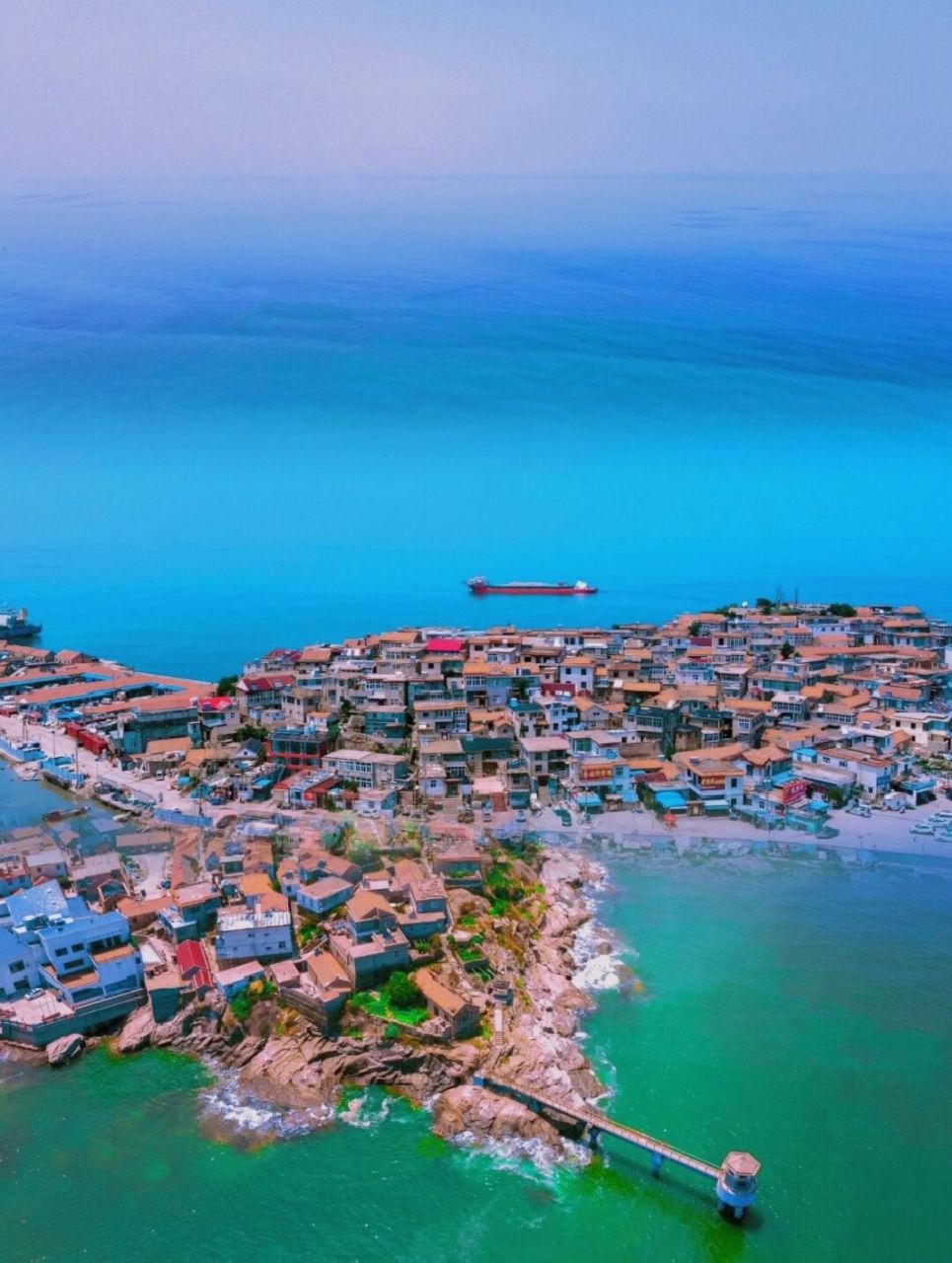 连云港看海|两天一夜人均350游玩攻略  江苏有这么一个地方,有山又有