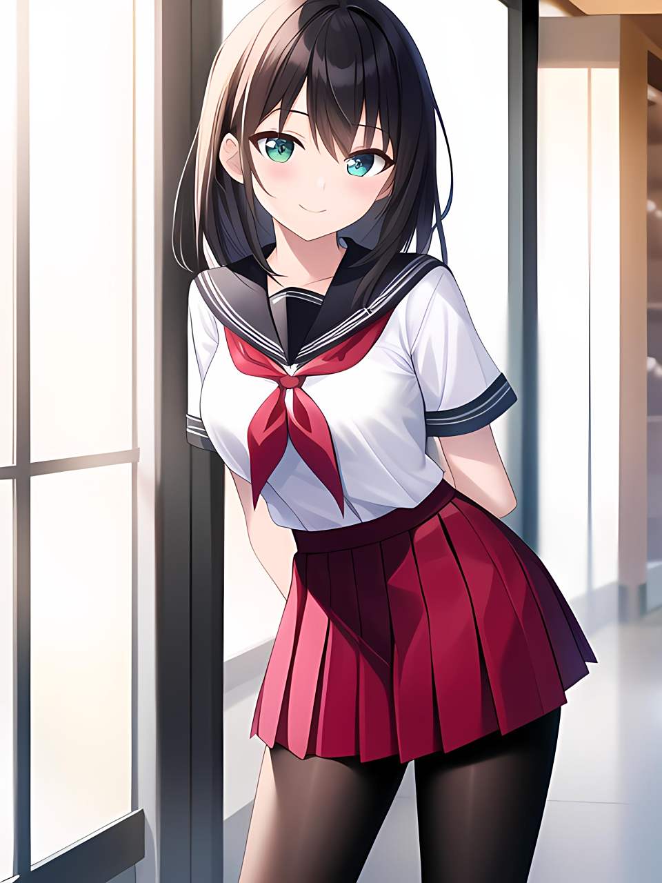 ai绘画日漫壁纸  #ai绘画二次元# #二次元# #日漫#  #清纯可爱的少女