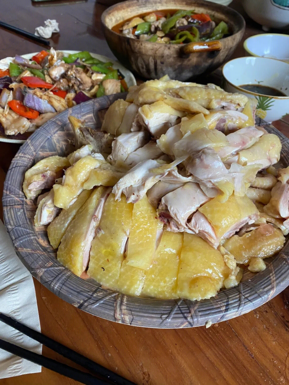 图一,江西朋友下酒菜 图二,广东朋友下酒菜 图三,广西朋友下酒菜