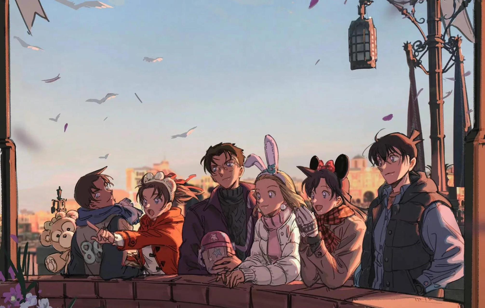 名侦探柯南官方公告# 官配没惹任何人