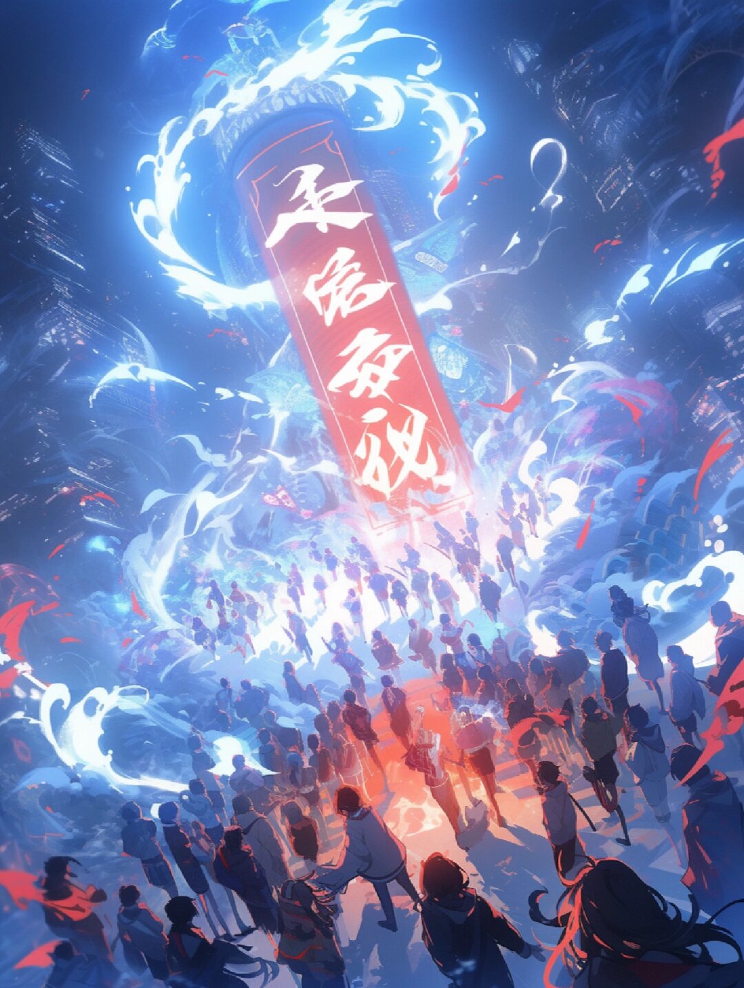 天地之间充满着自然的和谐与神秘的气息