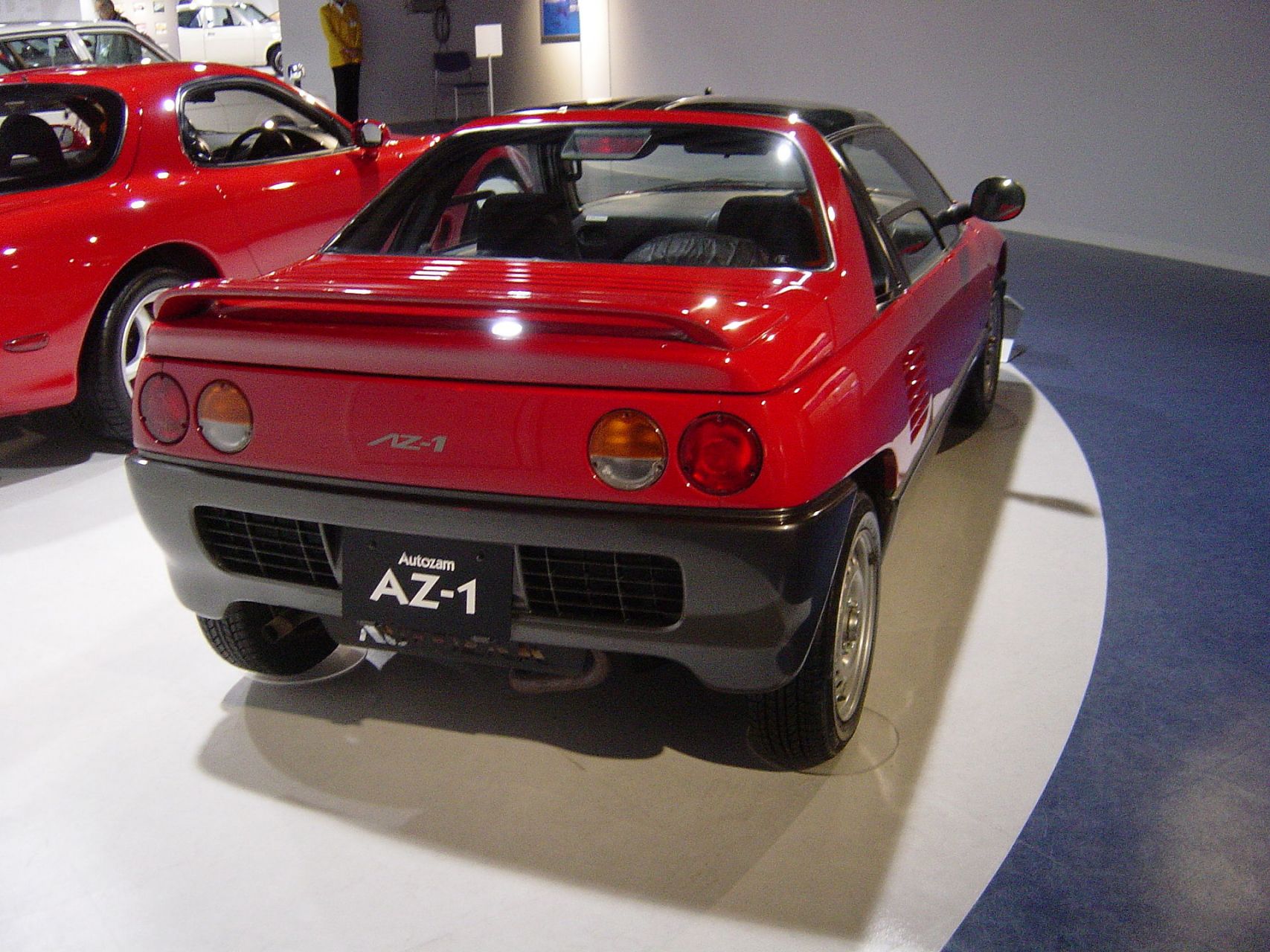 懷念日系車曾經的榮光,平成abc之馬自達autozam az-1#經典車# #日系車