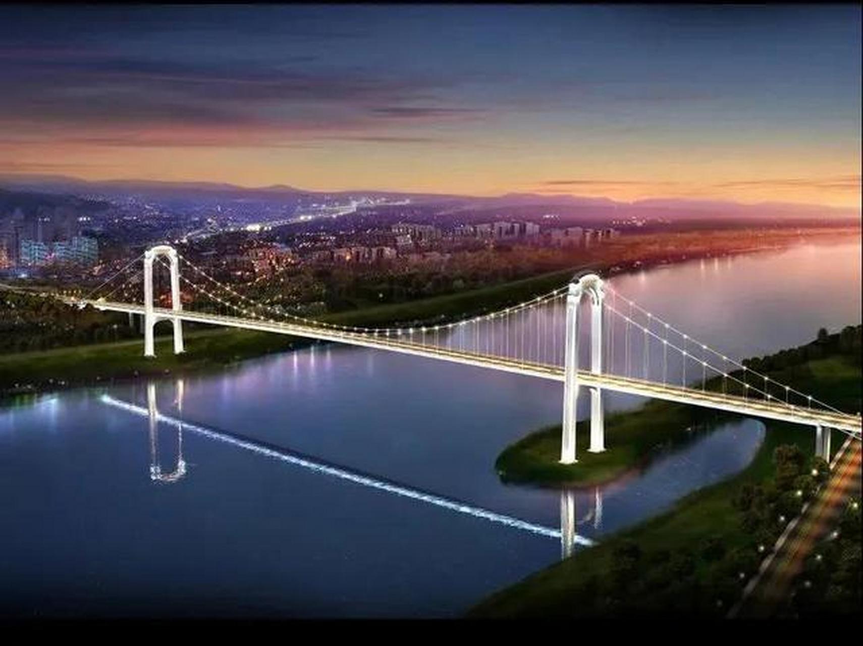 重庆江津白沙长江大桥全线通车  #第二届重庆网民文化季#   1月26日