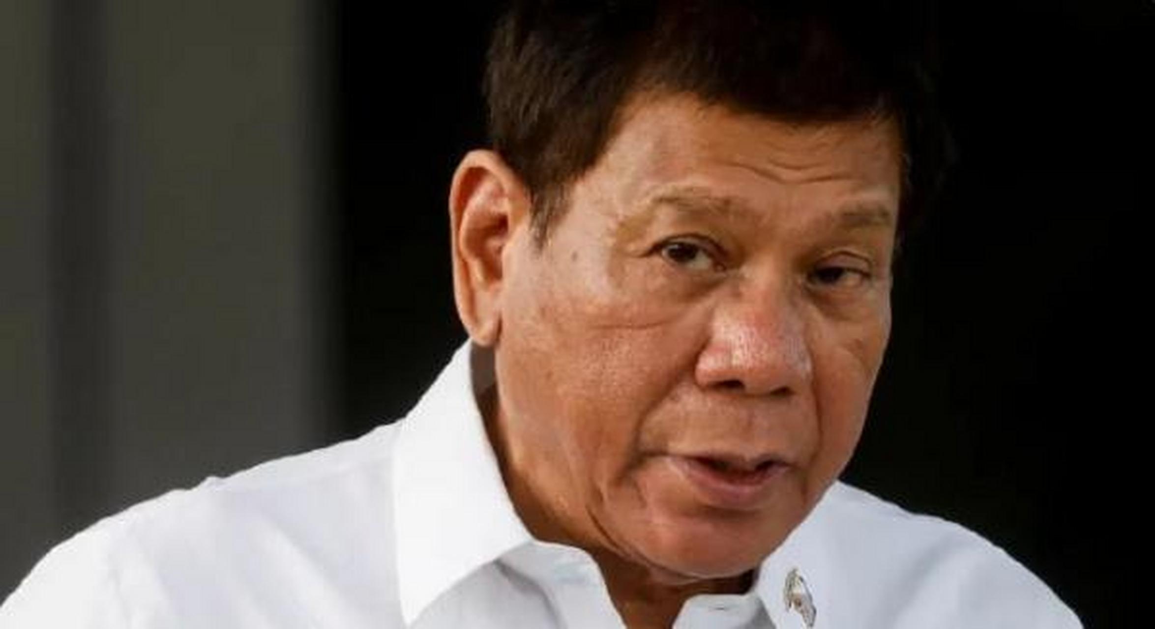 菲律宾前总统杜特尔特近日表示:"他强烈谴责别国干涉中国内政".