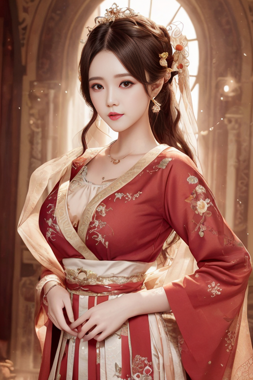 ai美图绘画|古风敦煌美女#古风# #古风美女# #美女