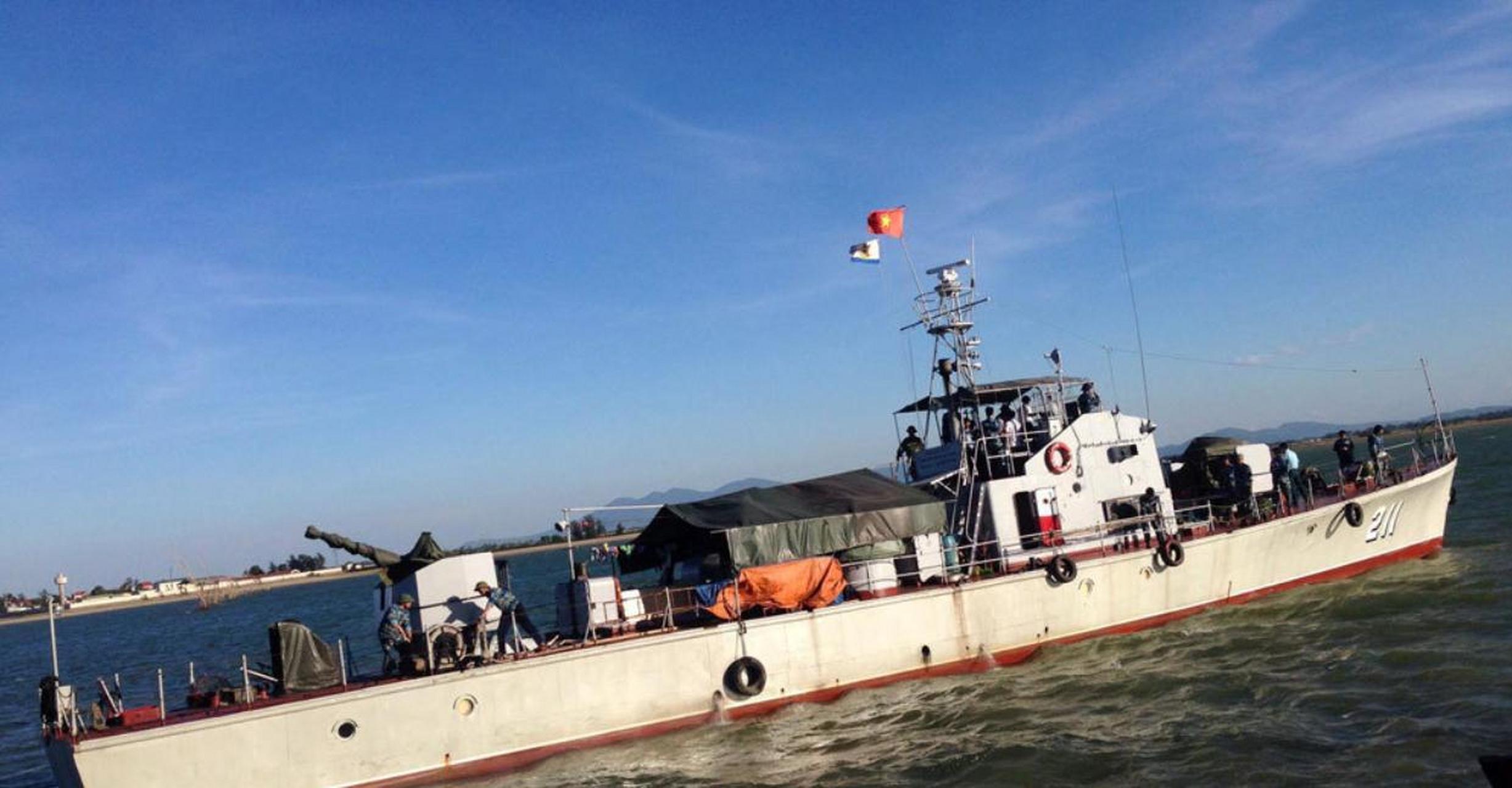 目前中国海军的62护卫艇已经全部退役,而越南海军还在保持现役状态.