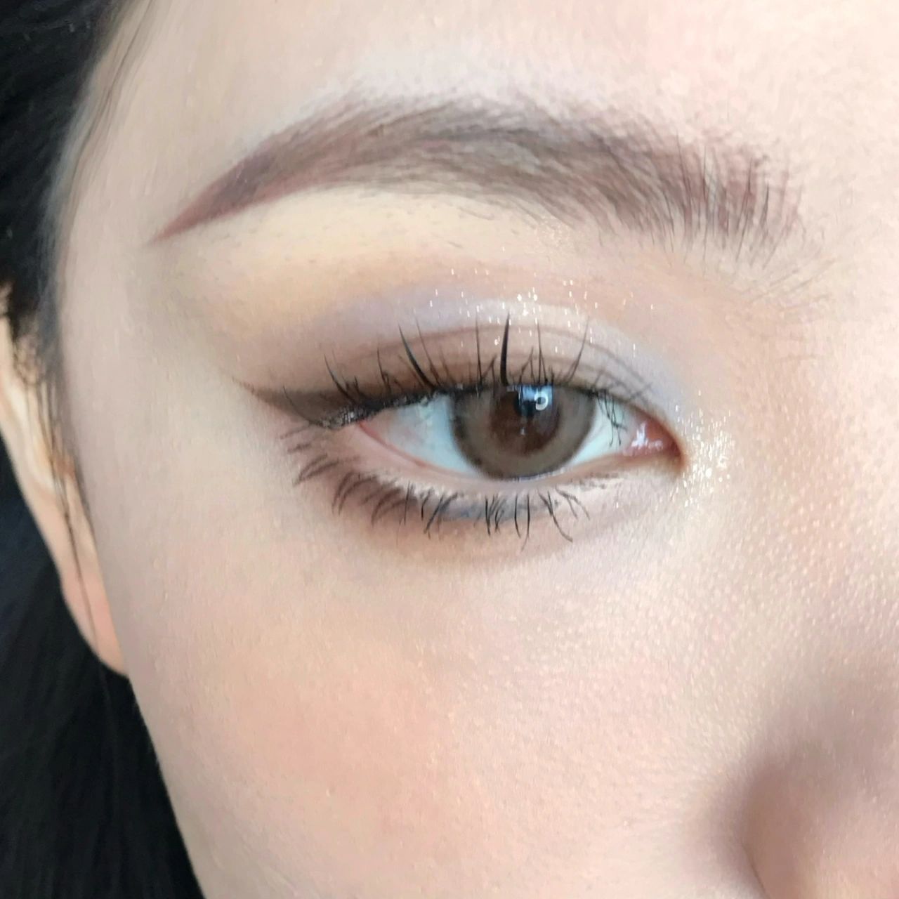 莫兰迪色系灰蓝冷棕截断式 莫兰迪色系好好看欧 这个baby blue眼线笔