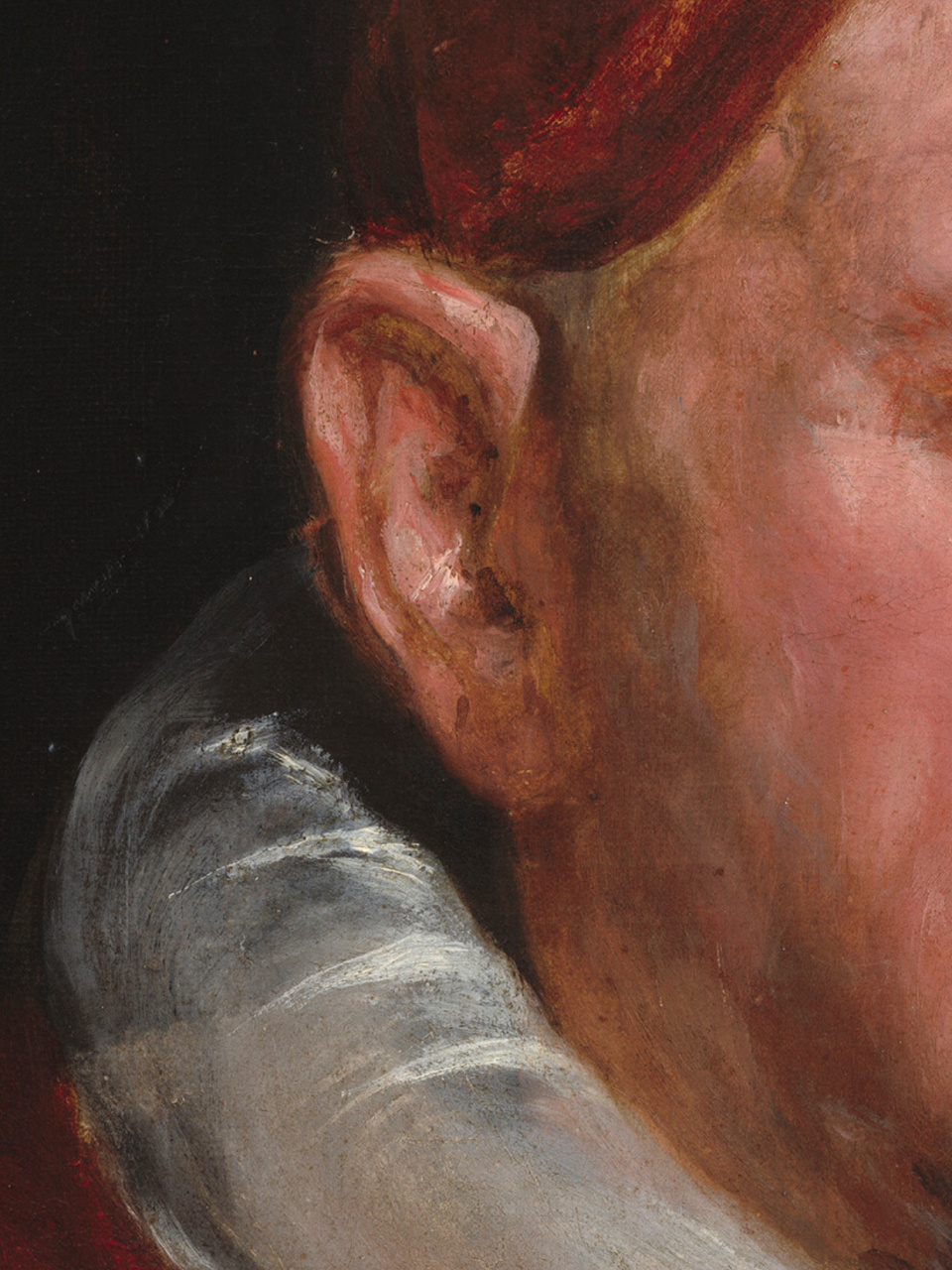 作品赏析—《教皇英诺森十世肖像》  创作背景:此画是委拉斯贵支第二