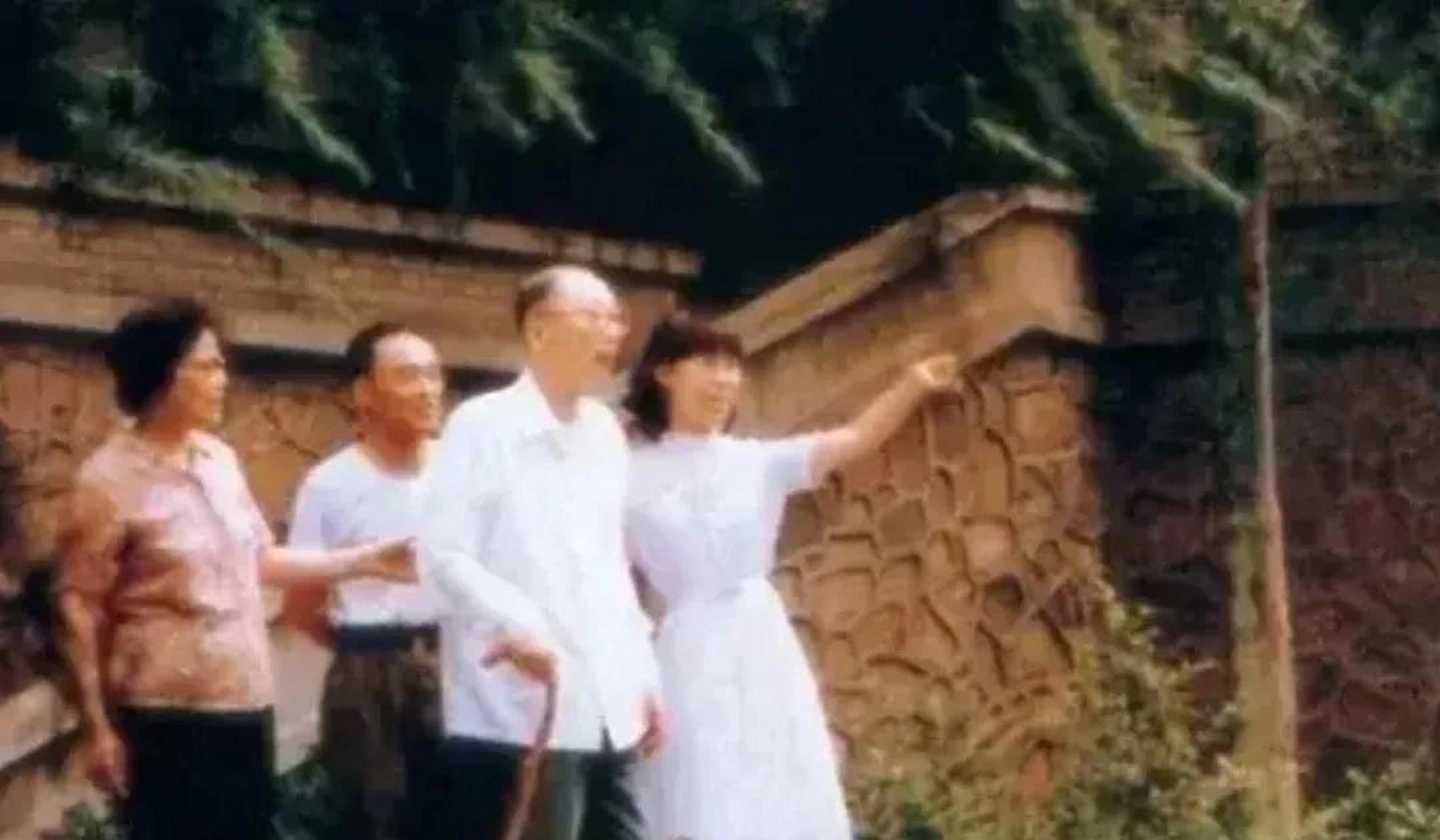 1984年的一天,85岁高龄的聂帅在女儿聂力,女婿丁衡高和孙女聂菲的陪伴