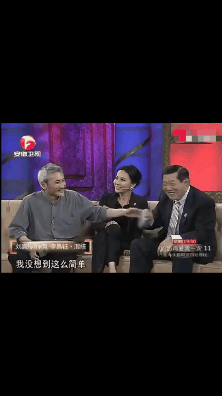 gif创作人# 华人神探李昌钰,第一次见到徐克,他就问徐克:"你是不是害