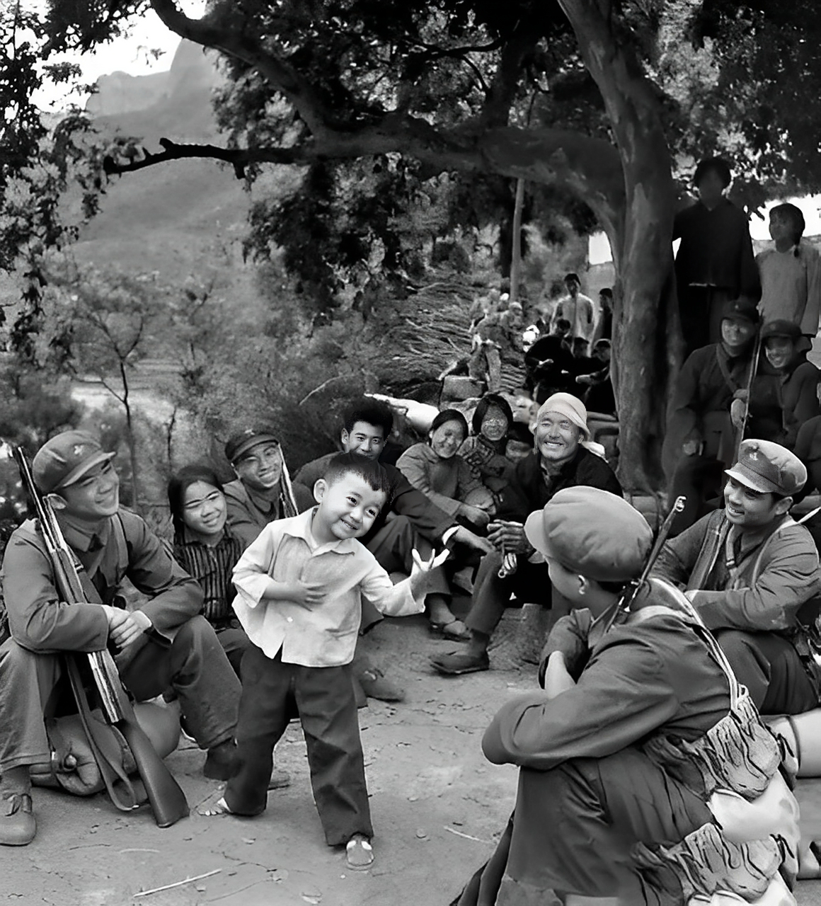 这是上世纪60年代改革开放前的老照片.