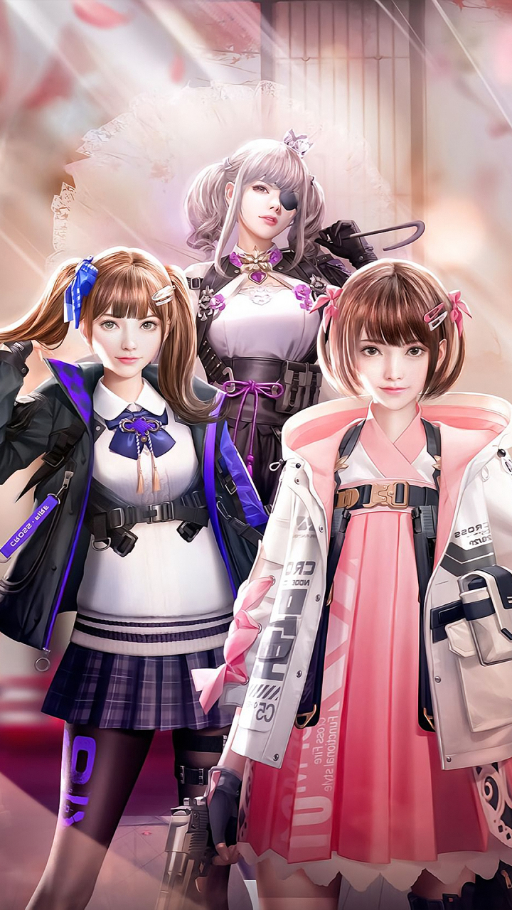 动漫壁纸|《穿越火线》 4k高清手机壁纸:穿越火线简称cf,是一款第一