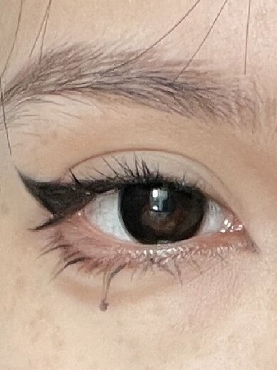 我悟了,吊眼  "我终于明白了吊眼的特点.