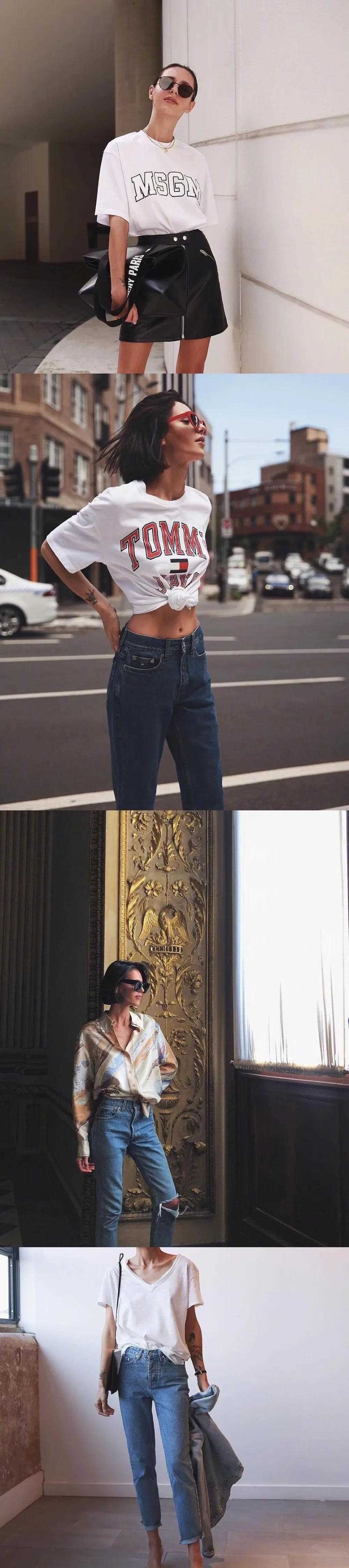 澳洲时尚博主petra的夏日穿搭合集,休闲又不失酷帅,果然身材好穿什么