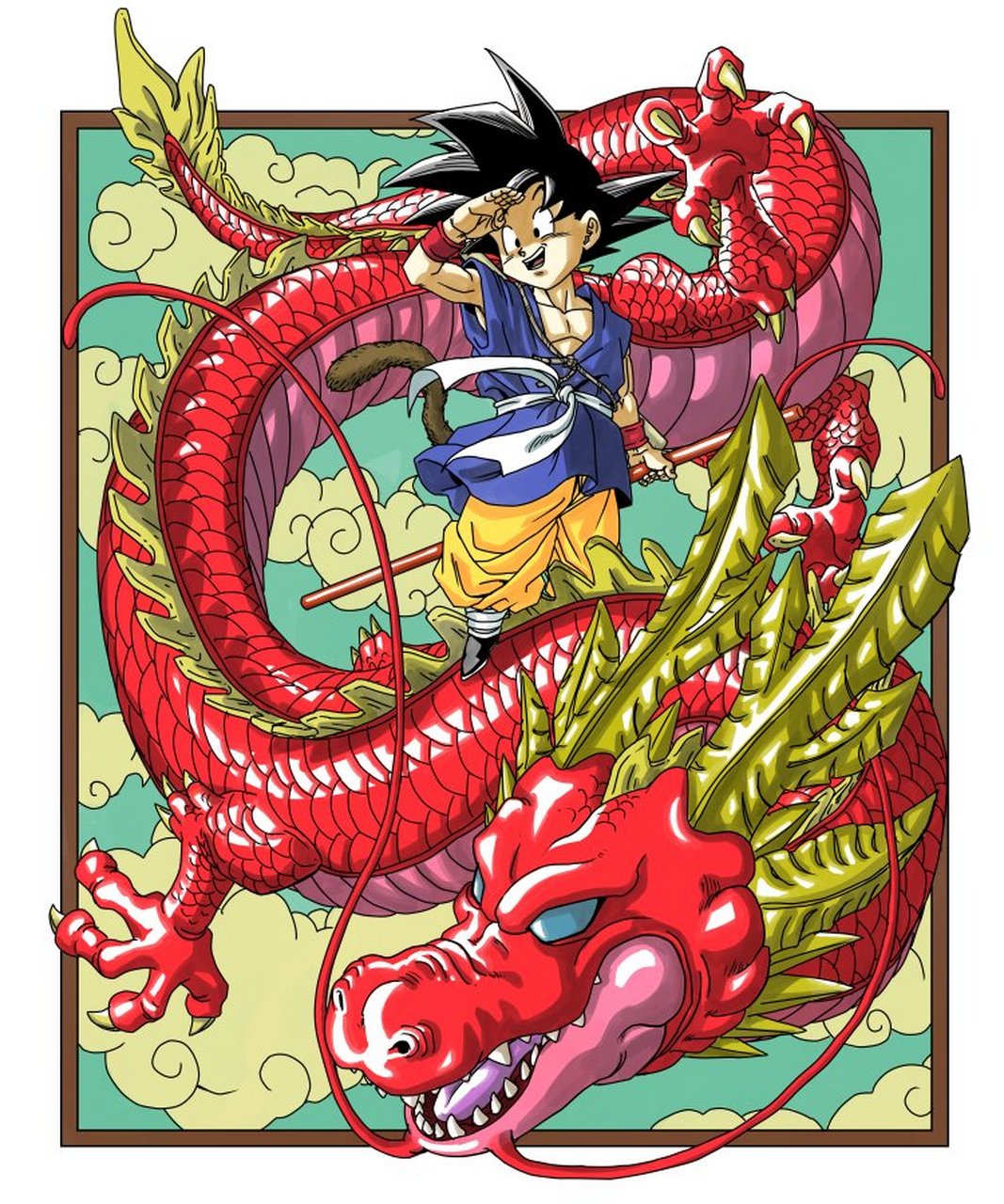 龙珠# 红色的神龙