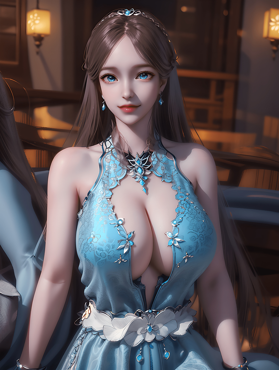 ai绘画 | 斗罗大陆·宁荣荣,丰满梨形身材系列.