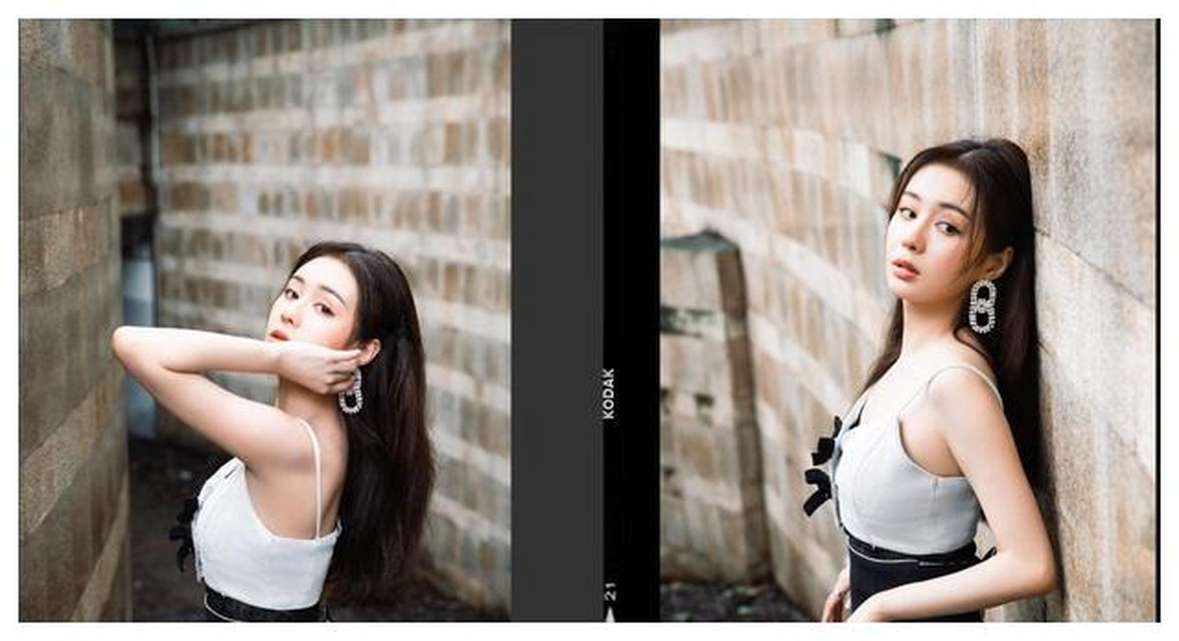 郑合惠子吊带超短裤性感写真