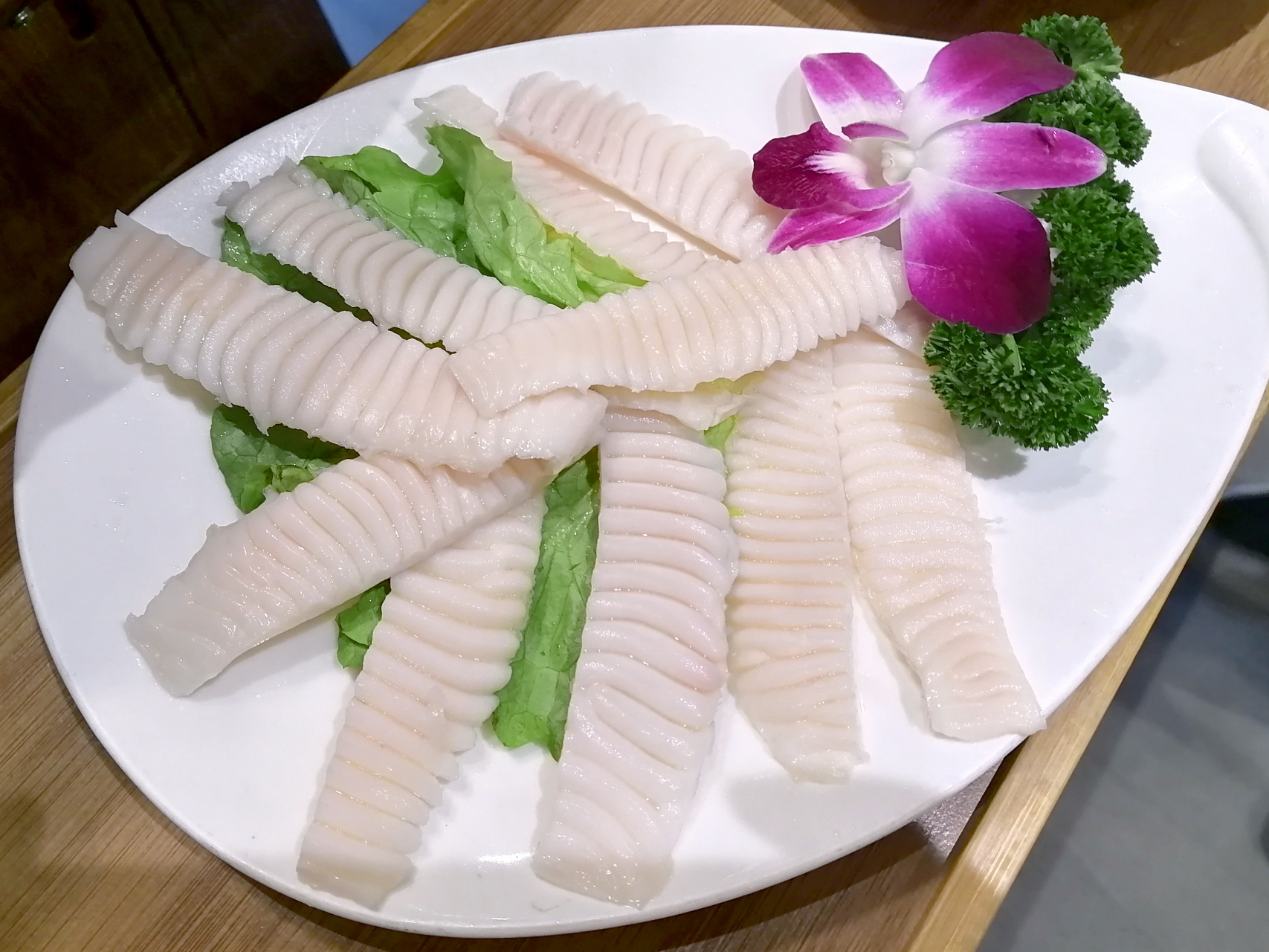 川渝火锅必点传统地道食材之猪天堂 猪天堂,别名猪天梯,猪牙花