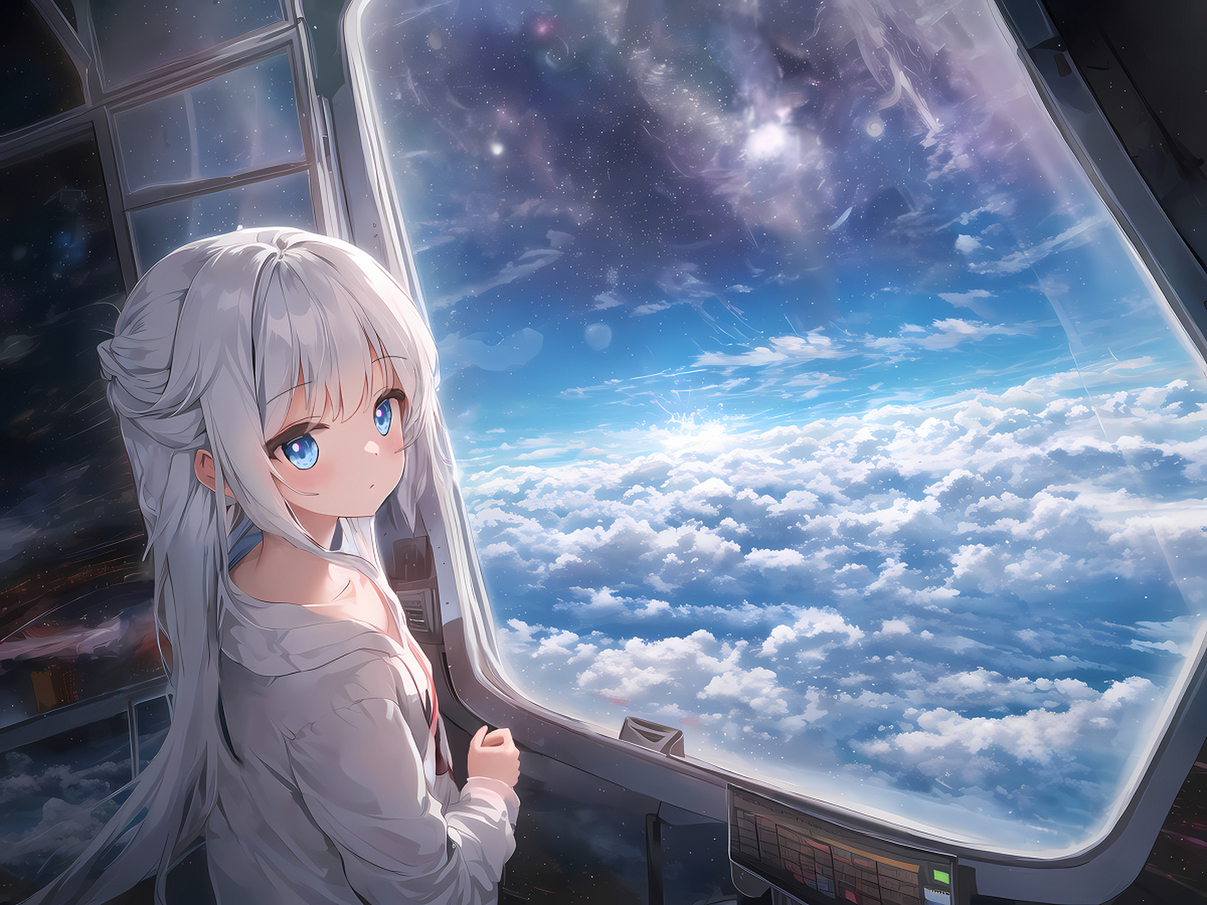 天空之境,画师:autoins   #二次元