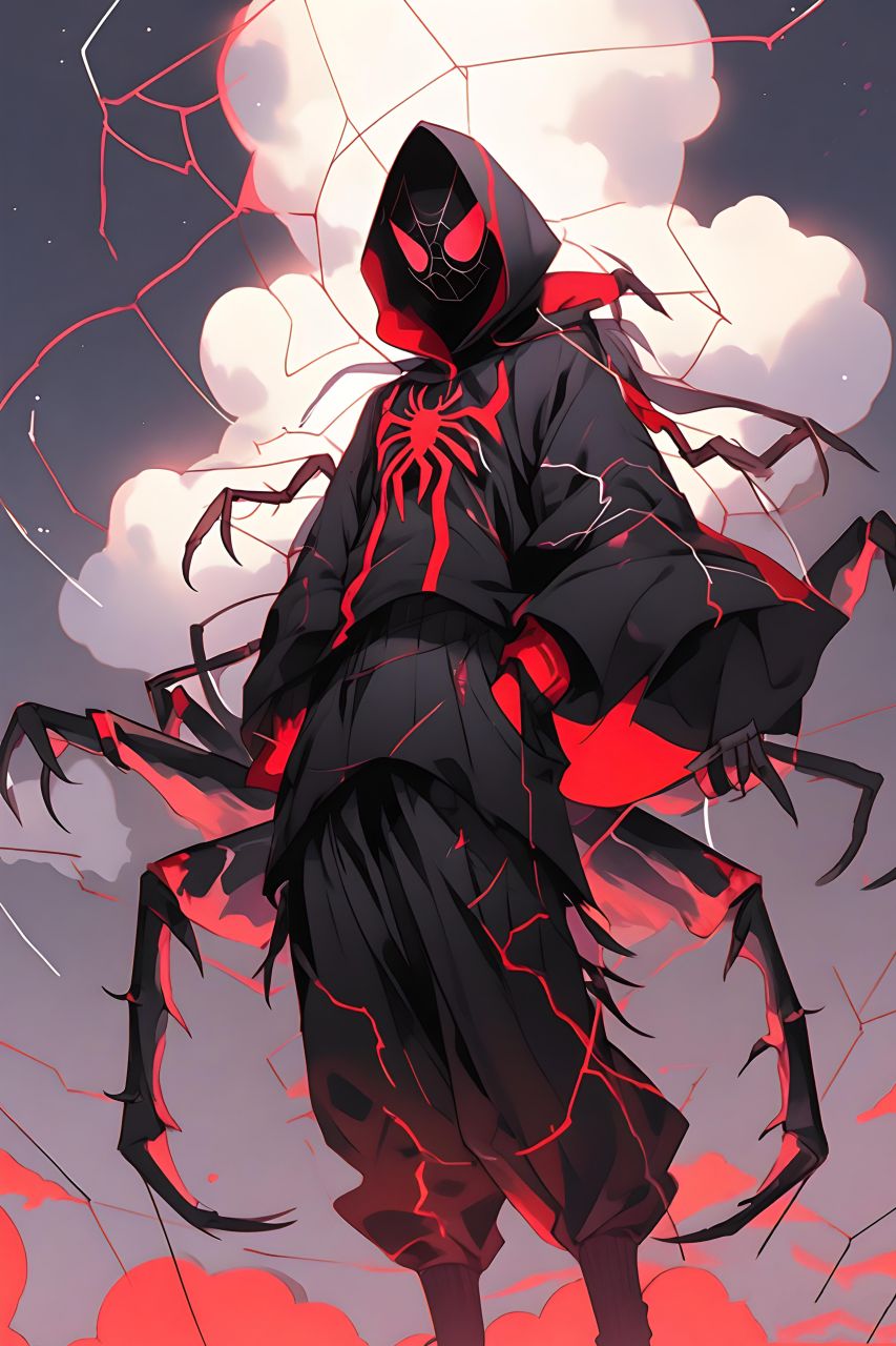 a绘20#蜘蛛##二次元##图片##动漫头像和壁纸
