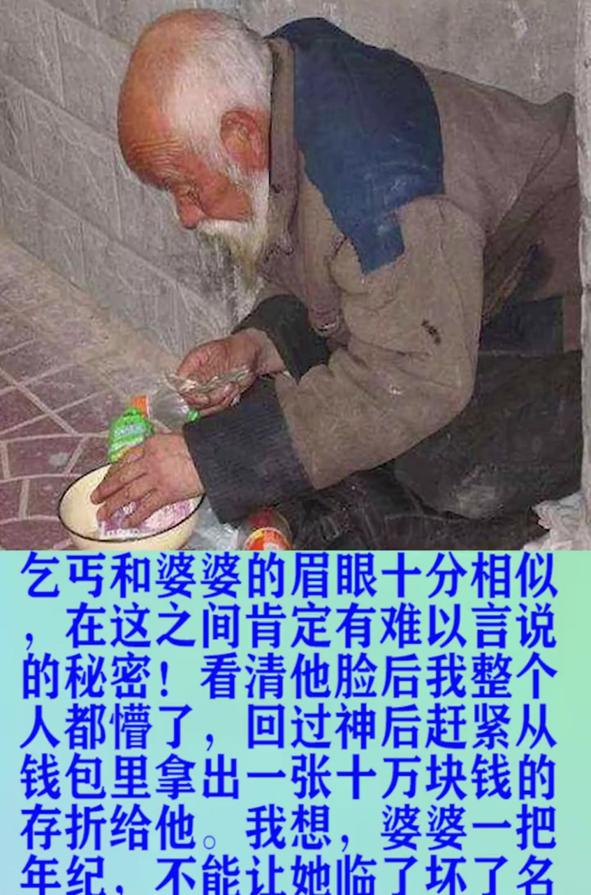 叫花子婆婆图片图片