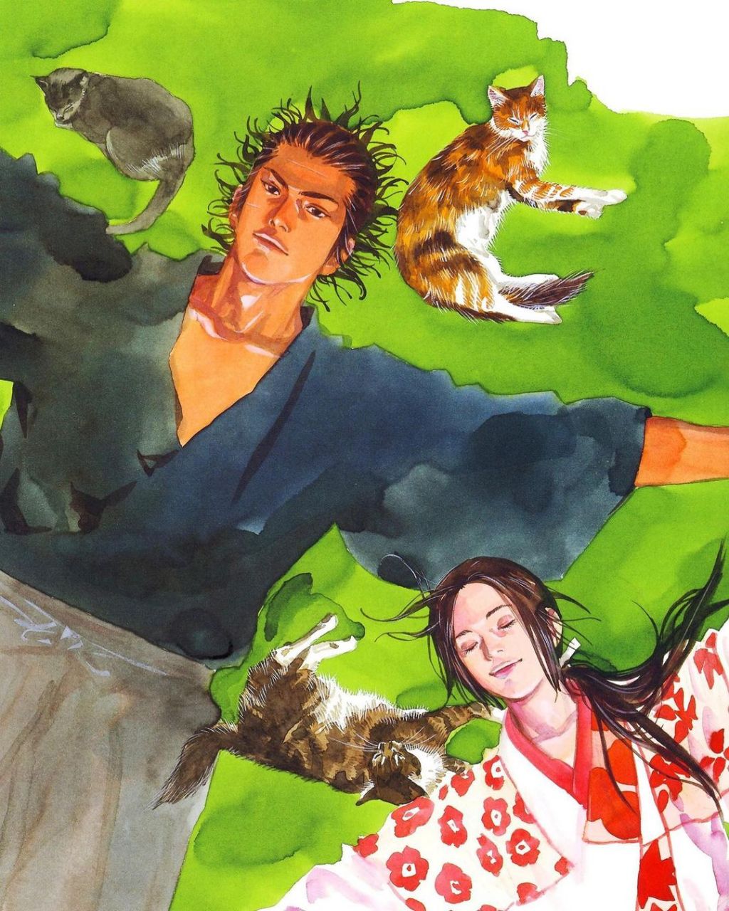 宫本武藏和阿乙#浪客行