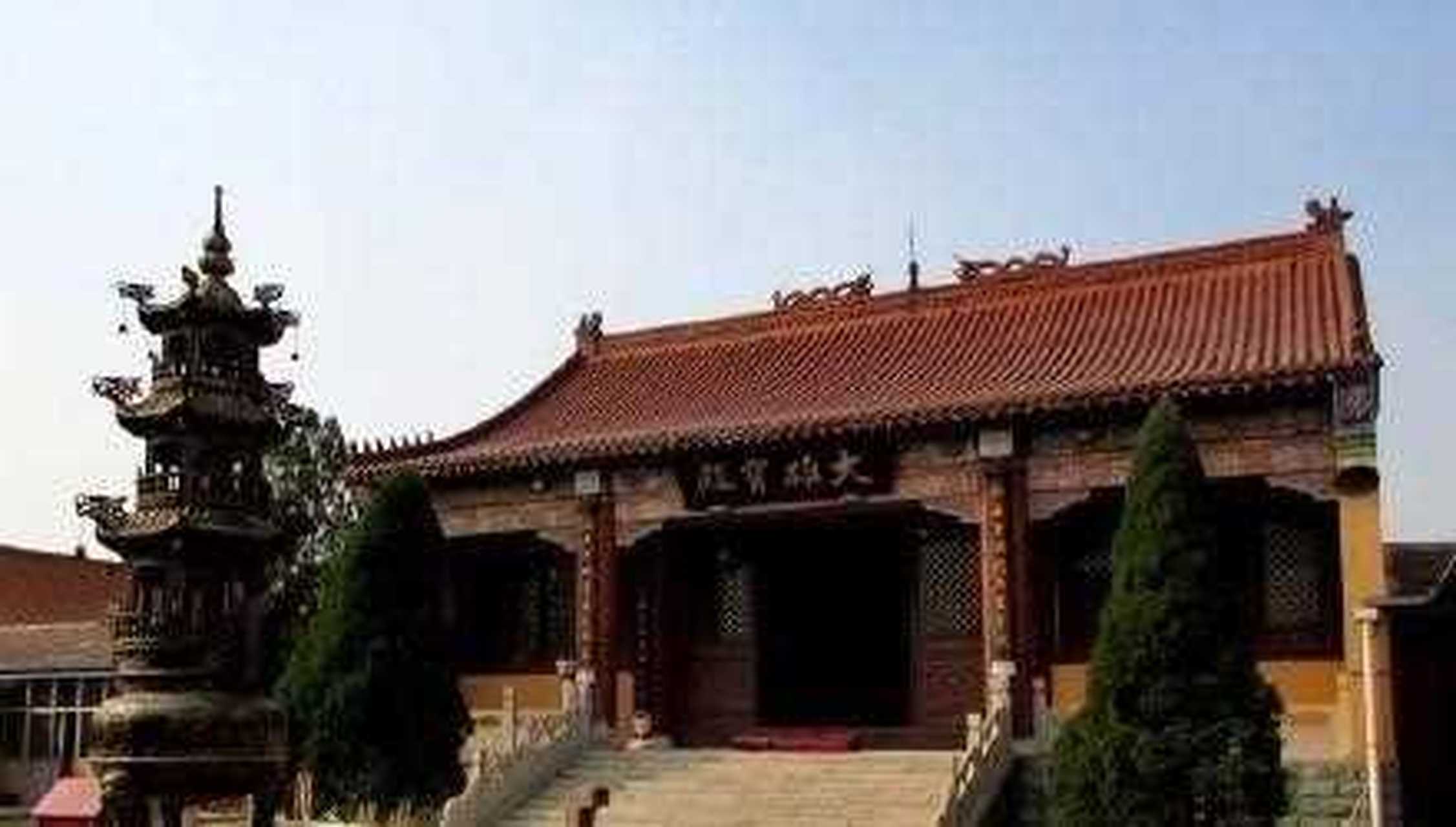 河北省石佛古寺位于廊坊与霸州接壤的外澜城,始建于唐贞观三年,因大殿