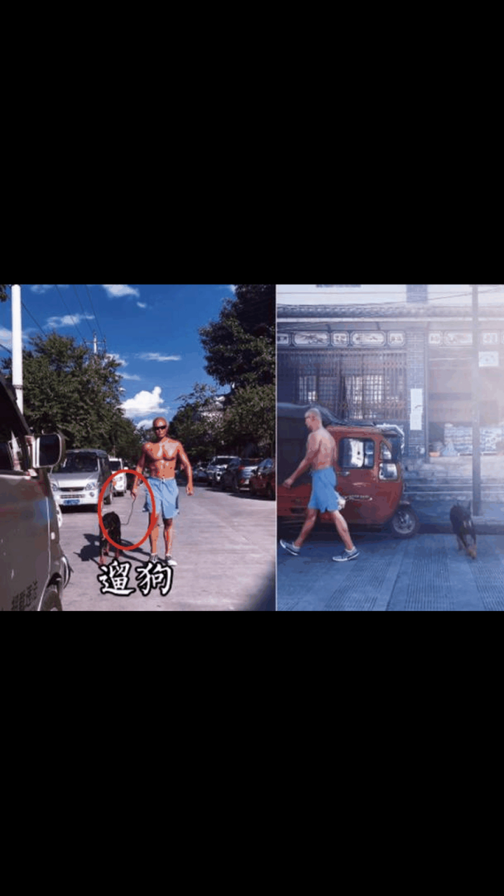 gif创作人# 乐嘉的肌肉也太结实了吧?