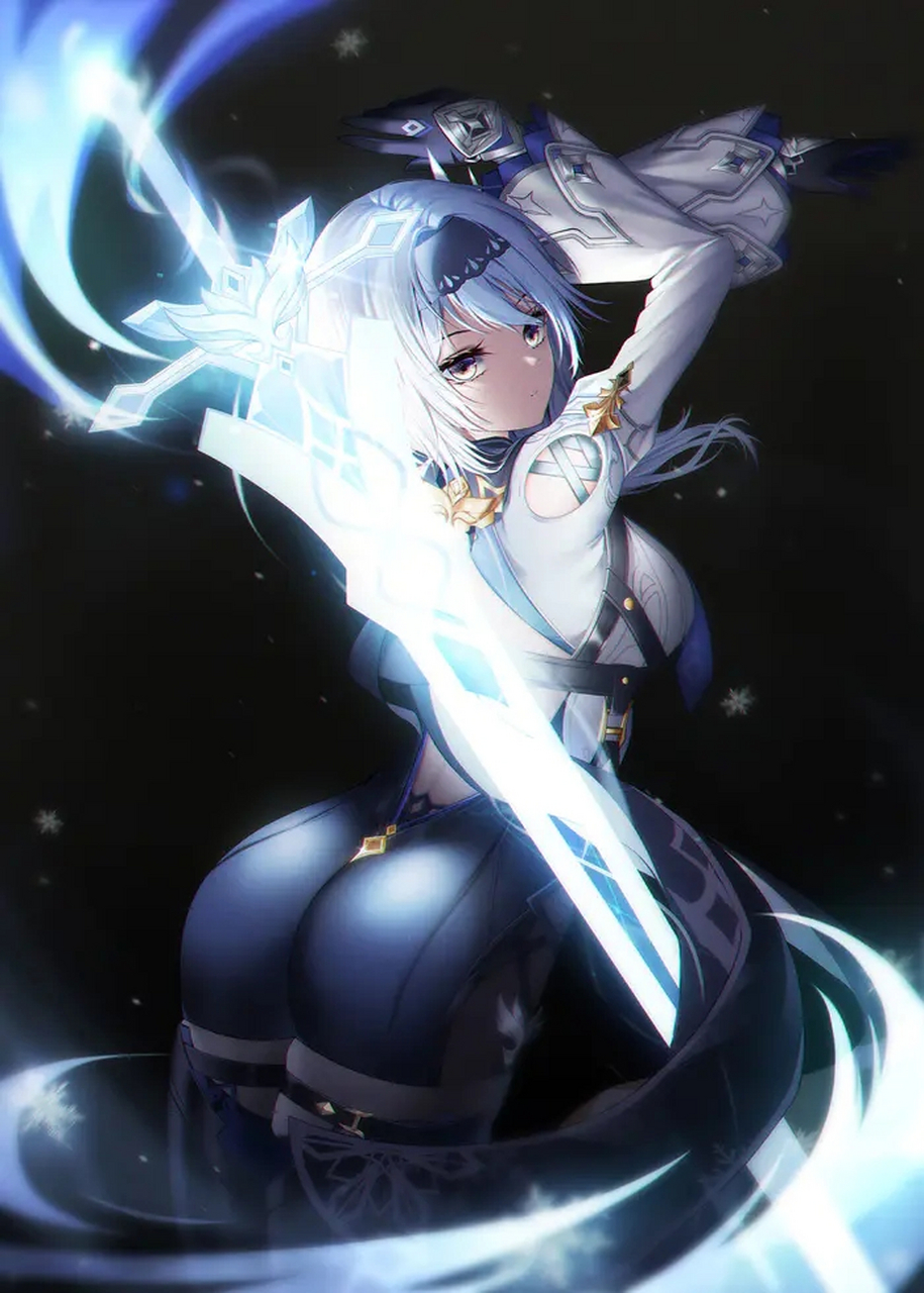 耀眼的优菈 画师:lin(りん)