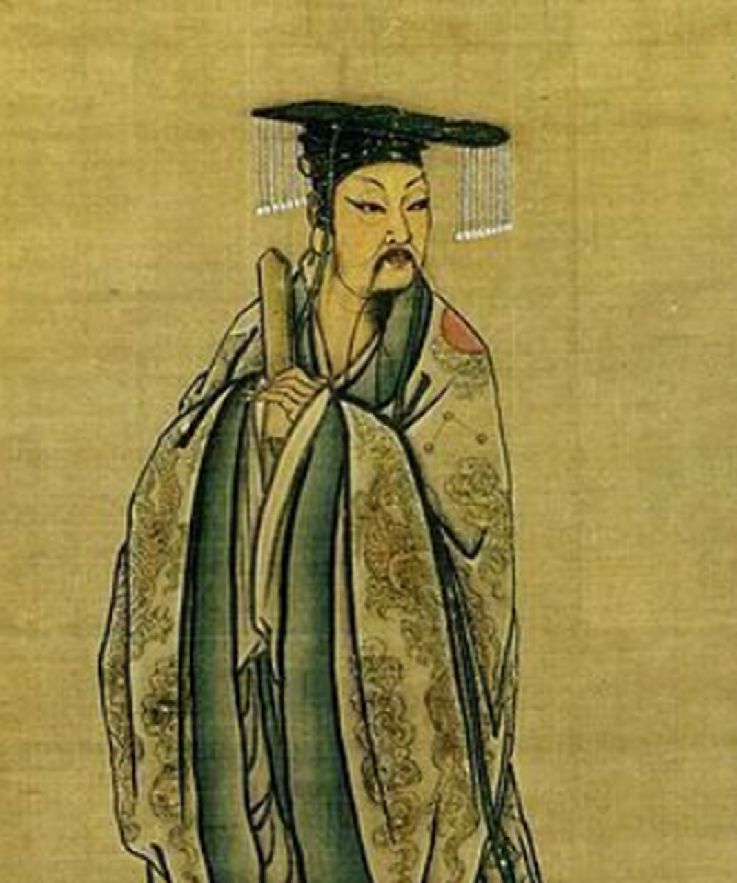 禹:夏后氏首领,治理滔天大水,划定九州,为夏朝建立奠定了基础.