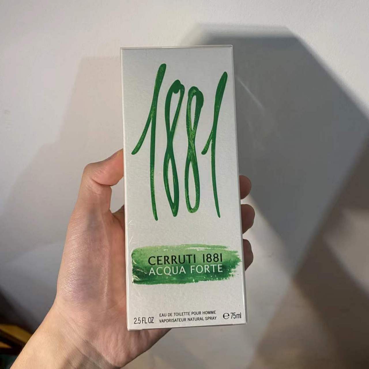 百元入,阳光男孩必备香水种草塞露迪1881 水之韵 75ml cerruti-1881