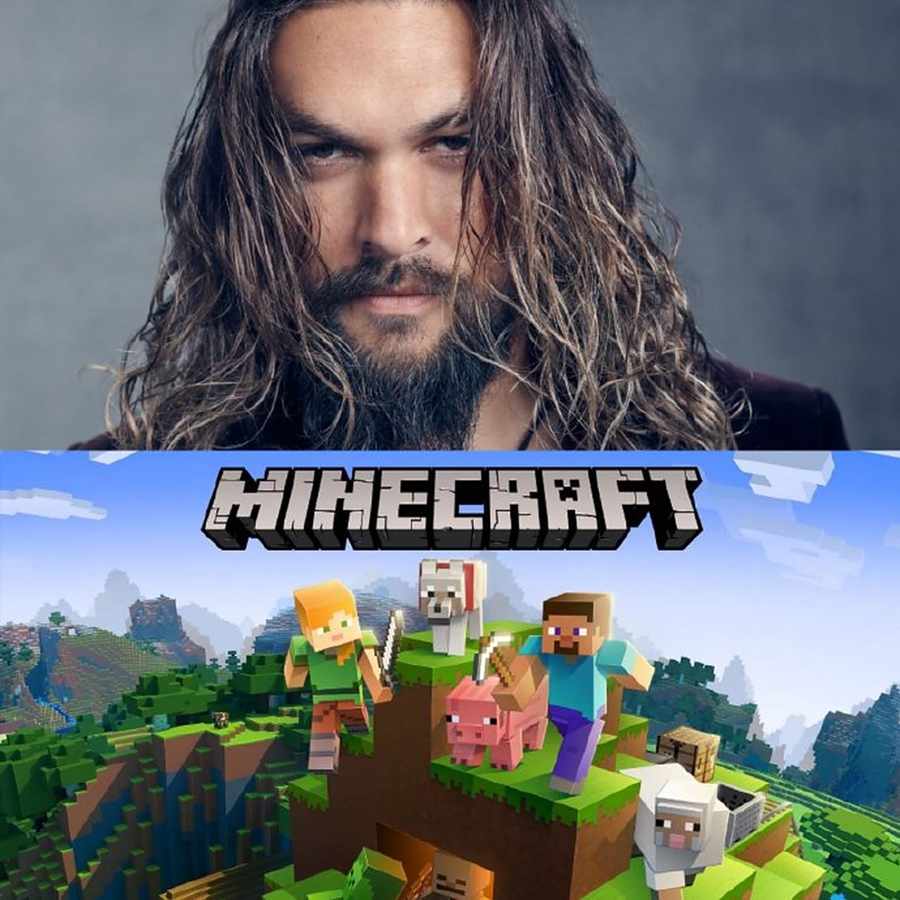 游戏#  "海王"杰森·莫玛主演的《我的世界》电影预计2025年4月4日