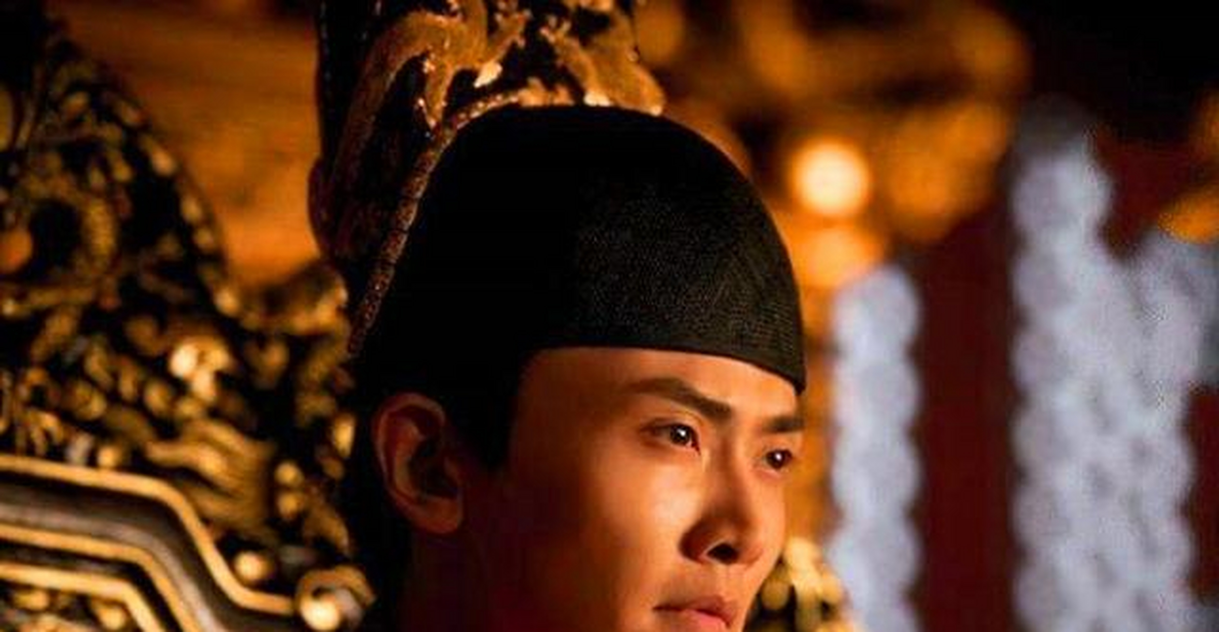 朱由检的父亲明光宗是皇祖父(万历皇帝)所立的太子,但是父亲并没有