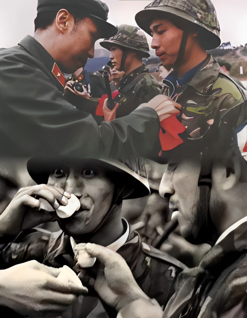 1986年,一家部队准备上战场,首长问士兵:"你有什么愿望,尽管说.