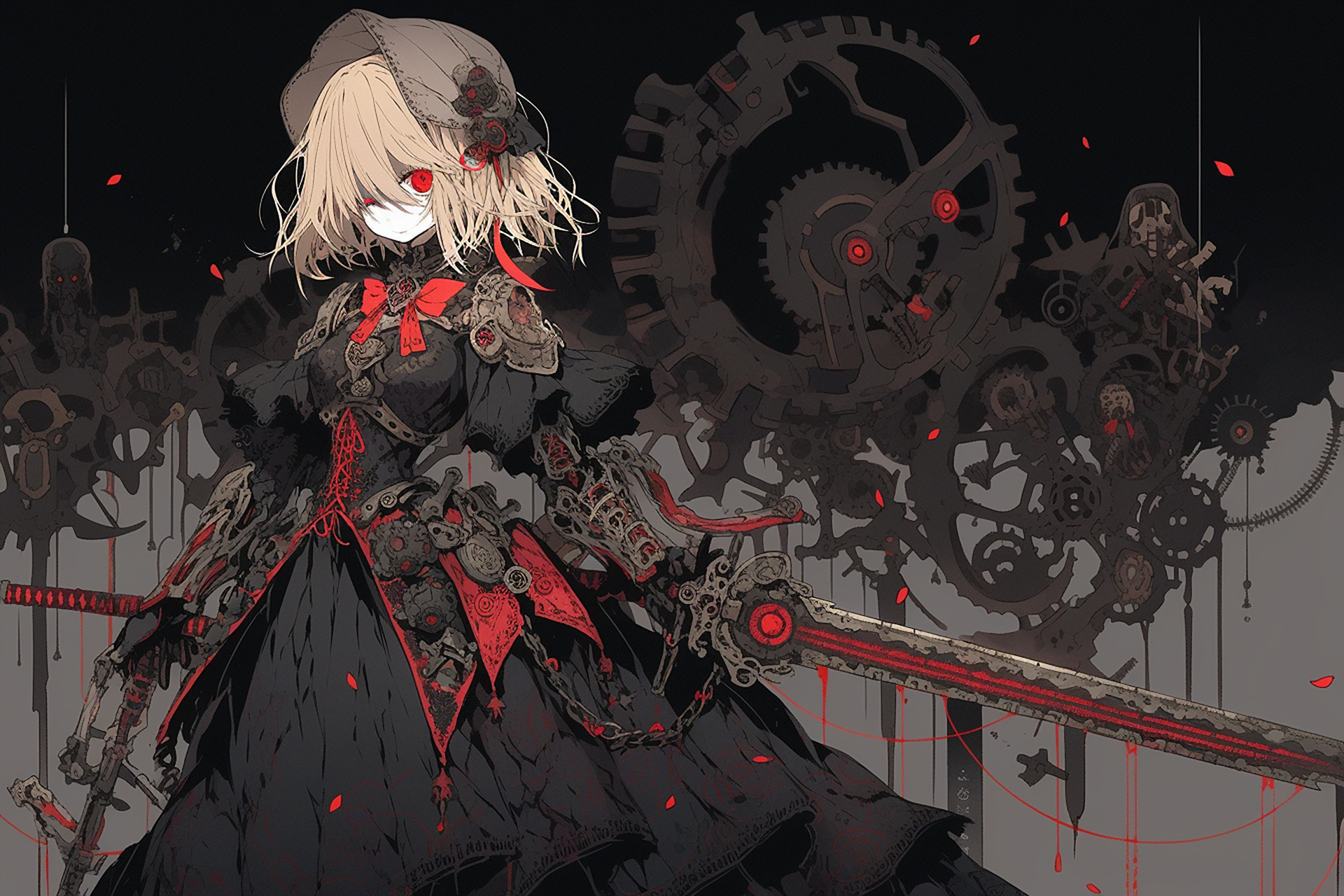 二次元机甲少女战士,生成不易呐[你懂的][你懂的][你懂的] #我爱二