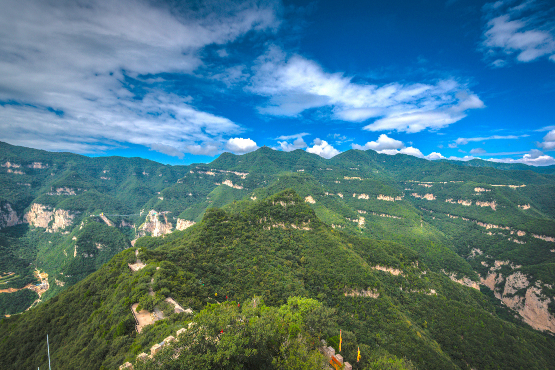山西省临汾市云丘山景区,是一处耗时10余年,总投资19.