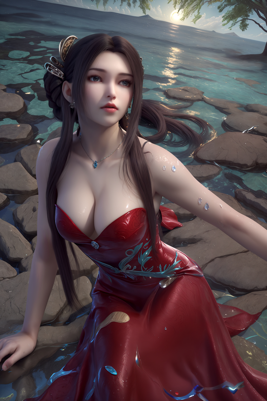 ai绘画 | 完美世界·石昊妈,秦宜宁