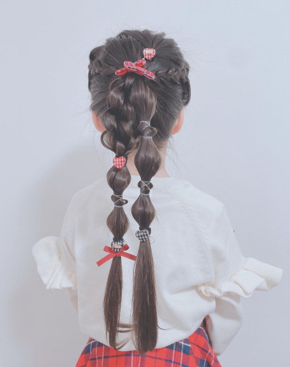 小女孩怎么扎辫子更好看?几种简单的扎发,新手妈妈也能学会